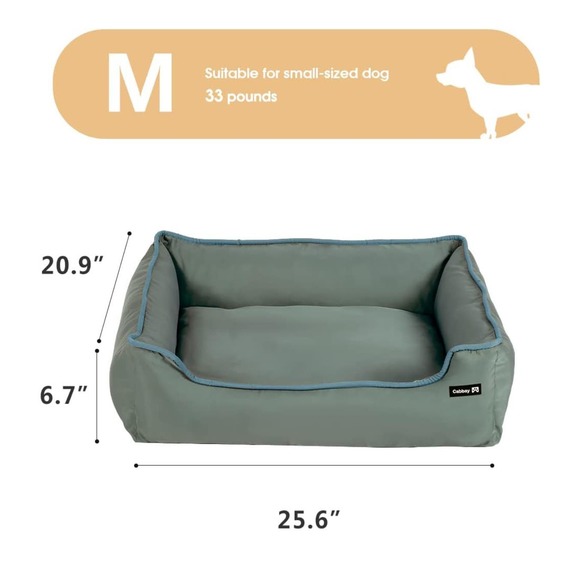 Dog Beds for Small Medium Dogs Machine Washable Removable Covers - Picture 3 of 6